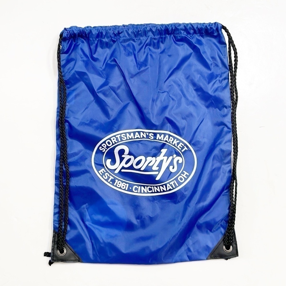 Sporty’s drawstring cinch bag
